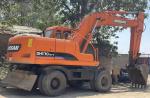 Used Doosan DH170w-7 Hydraulic Wheel Excavator 0.6m3 Bucket Capacity