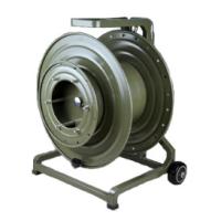 Buy cheap Fiber Optic Ethernet Cable Reel Portable Army Green Color With Metal Material product