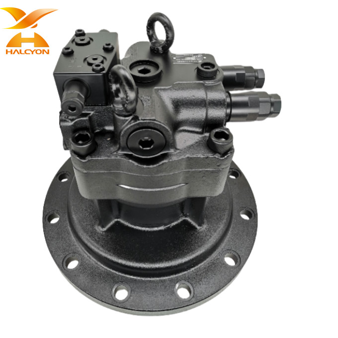 Real Manufacture Excavator Swing Motor Hydraulic Swing Motor M5X180CHB-10A-60D/295 Excavator Construction Machinery Parts Swing Motor SH200 Excavator