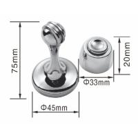 Buy cheap Casting Stainless Steel Interior Door Stops , Magnetic Steel Door Stopper product