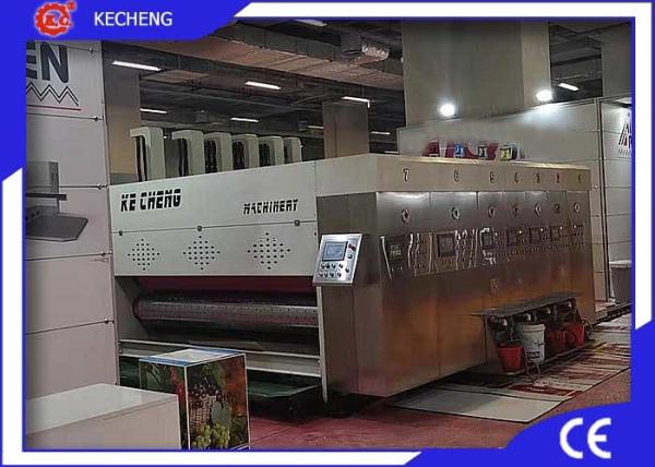 Buy cheap Corrugated Carton Printing Machine Flexo Die Cutting Auto Roller Transfer from wholesalers