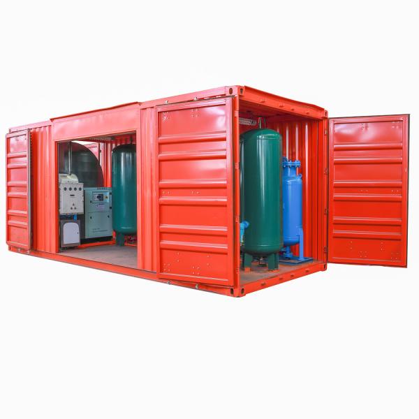 Pressure Swing Adsorption Mobile Nitrogen Gas Generator High Purity Capacity