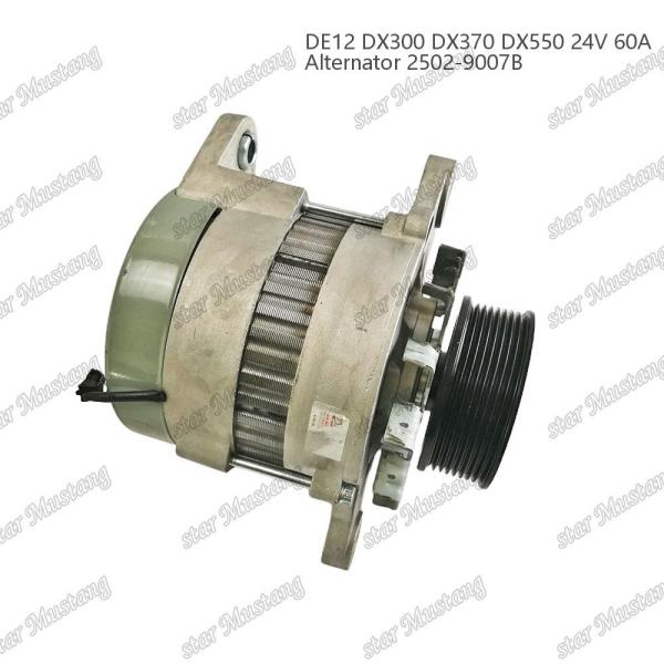 Buy cheap Alternator DE12 DX300 DX370 DX550 24V 60A 2502-9007B from wholesalers