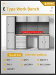Buy cheap AA4C Tools Cabinet Worktable Work Bench workstation Trolley Vehicle Tools Storage Combination E Type from wholesalers