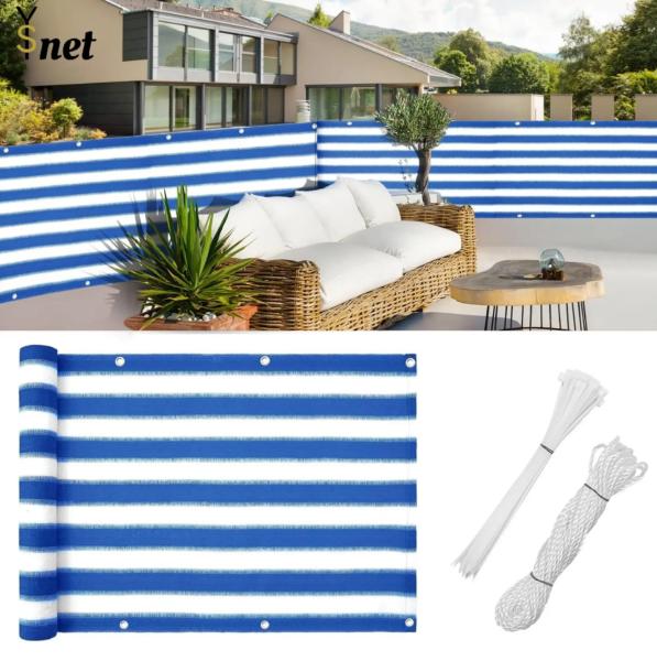 Buy cheap Commercial Balcony Fence Cover Anti Dust Balcony Privacy Fence 100GSM - 200GSM from wholesalers