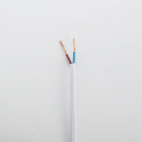 Buy cheap CE PVC Copper Flat Twin Core Cable , Mildewproof Flat Electrical Cable from wholesalers