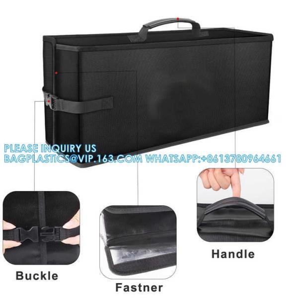 Buy cheap Heat Insulation Fireproof Battery Storage Bag Fire Retardant Explosion Proof Safe Carrying Bag For E-Bike Battery from wholesalers