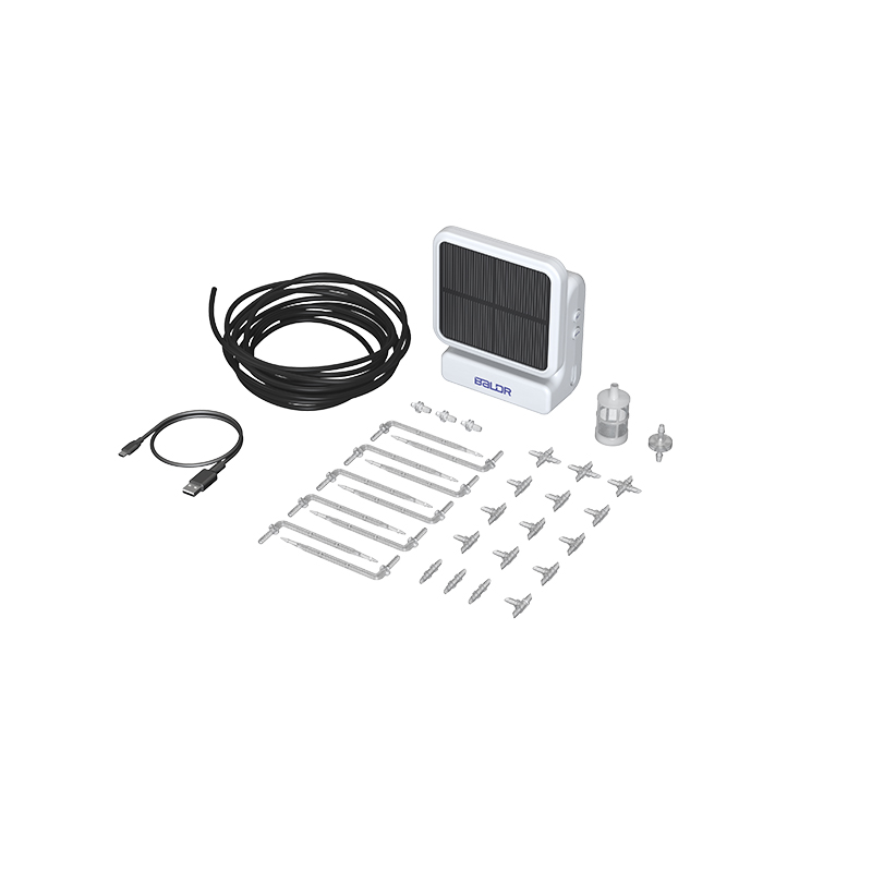 WIFI Micro-Drip Irrigation System 2.4G Communication Solar Automatic Watering System