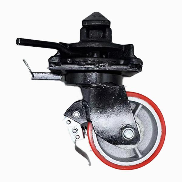 Buy cheap 3 Inch PU Wheel Casters Shipping Container Castors from wholesalers