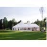 Buy cheap Waterproof White Wedding Party Tent Flame Retardant Logo Printing Available from wholesalers