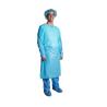 Buy cheap Single Use Surgical Aprons Blue Plastic Patient CPE Gowns With Long Sleeves from wholesalers