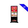 Buy cheap Indoor Floor Standing LCD Advertising Display Shoe Polishing Machine 4G Internal Memory from wholesalers