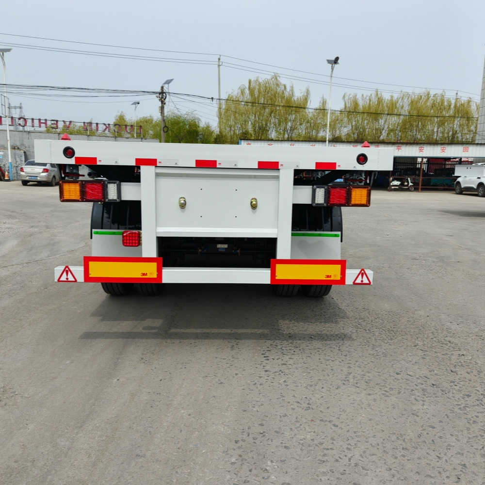 3 4 Axle 40ft 50 Ton Flatbed Container Semi Trailer Transport Semi Trailer For Sale