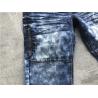 Buy cheap Menswear Stretch Bermuda Shorts , Medium Wash Mottled Bermuda Jean Shorts TW74852 from wholesalers