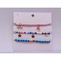 Buy cheap Multiple Beaded Ladies Fashion Bracelets Multicolor Lightweight product
