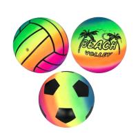 Buy cheap Non Toxic Lightweight Smiley Beach Ball , Odorless Red Rubber Playground Ball product