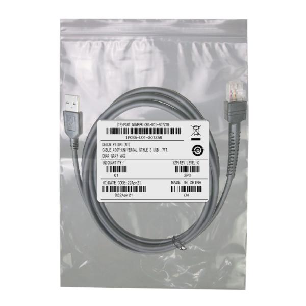 15FT USB LS2208 Barcode Scanner Cables Straight For Zebra Symbol