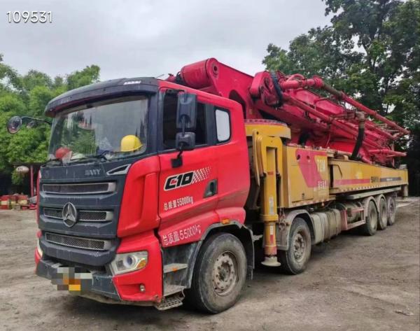 Buy cheap Used Concrete Boom Pump 68 Meters Perfect for Your Construction Needs from wholesalers