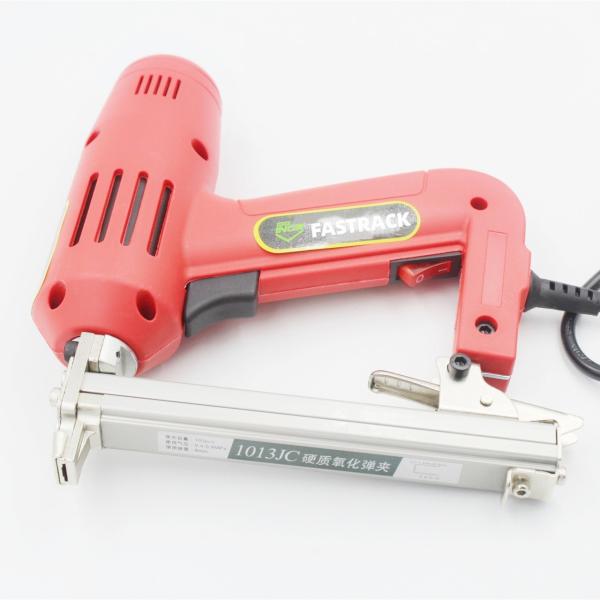 Quality 20gauge Narrow Crown Electric Stapler Tacker Staple Gun 1013J for Furniture Decoration Upholstery for sale