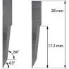 Buy cheap Fengke 28X4X0.63mm Oscillating Knives Z21 For Zund Digital Cutting Machine from wholesalers