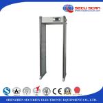 IP67 Waterproof walk through security gate , airport metal detector Door with 33