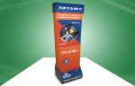 Lanimation Golf Pole Corrugated Cardboard Display Stands With Eye - catching