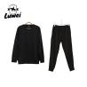 Buy cheap Moletons Embroidery Designers Customized Thin Tracksuit Bluzy Pure Cotton Fitted Plain Sweatshirt Hoodie Oversize Set from wholesalers