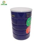 Nutrition Powder Printed Metal Tin Can 300-500g Capacity Oem Service