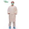 Buy cheap Breathable Tyvek Disposable Lab Coats With Shirt Collar from wholesalers