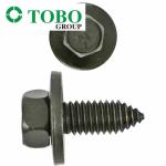 Carbon Steel Grade 8.8 Hex Head Bolt 1/4-20 * 1-3/16 Black Hex Head Semi Dog