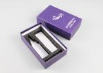 Jewelry Packing Pretty Silver Stamping Small Product Boxes Full Color Printing