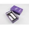 Buy cheap Jewelry Packing Pretty Silver Stamping Small Product Boxes Full Color Printing from wholesalers