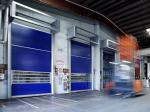 High Speed PVC Roll Up Rapid Shutter Door 304 Stainless Steel Material Safe and