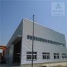 Buy cheap Large Span Prefab Steel Structure Building Construction Prefabricated Metal Warehouse from wholesalers