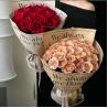 Buy cheap Xihua Mirror's new Maillard style poster, bouquet wrapping paper, waterproof pearlescent film, special wholesale for flower shop materials from wholesalers