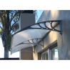 Buy cheap Overhead Door Window Outdoor Awning S series Door Canopy Patio Cover Modern Polycarbonate Rain Snow Protection from wholesalers