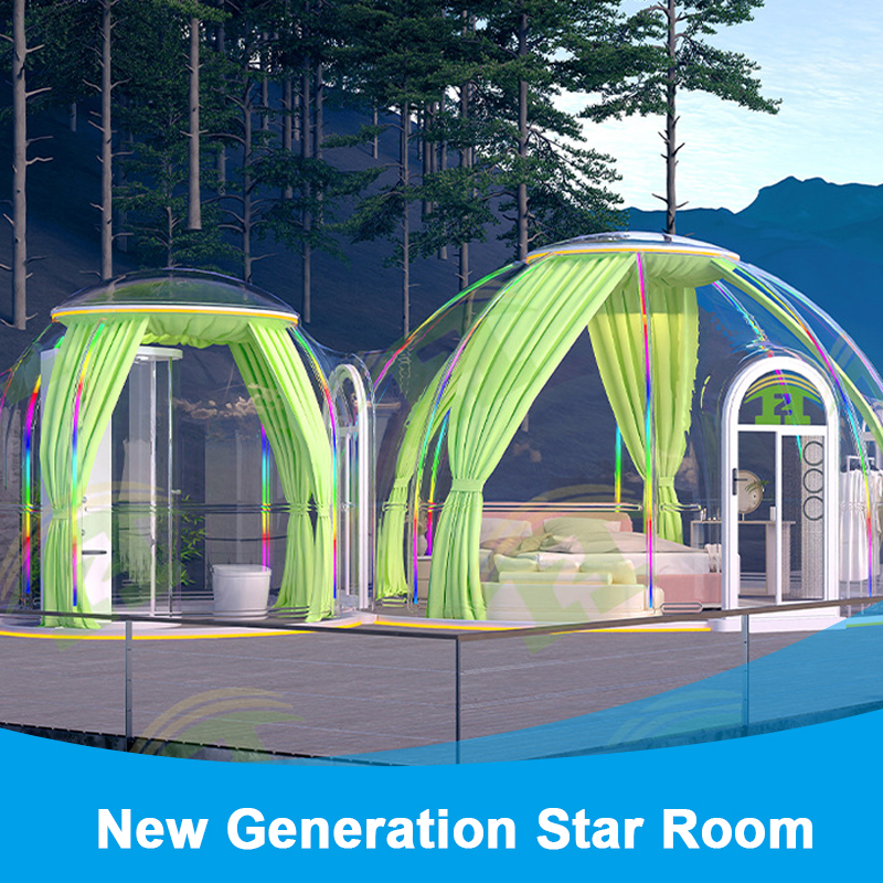 PC Star Room mobile restaurant Bubble room Outdoor homestay Transparent tent glass sun room