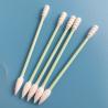 Buy cheap 3" Eco-Friendly Green Paper Stick Makeup Removing Cotton Bud Swab For Daily Use from wholesalers