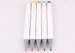 water-proof double-ended permanent art marker set, good quality office and