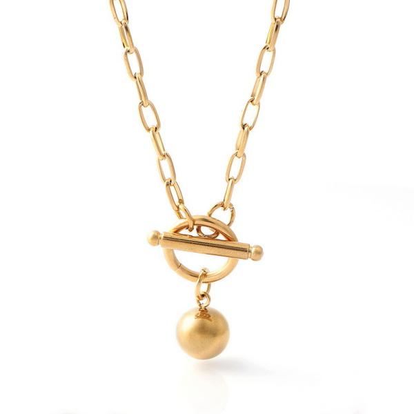 Buy cheap Stainless steel women's pendant, high-end and exquisite, hot selling accessory, women's necklace, fashionable and personalized pendant from wholesalers