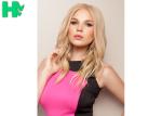 Curly 14 Inch 100% Synthetic Heat Resistant Wigss With Natural Hairline