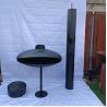 Buy cheap Indoor Wall Floating Charcoal Burning Outdoor Hanging Fireplace Carbon Steel from wholesalers