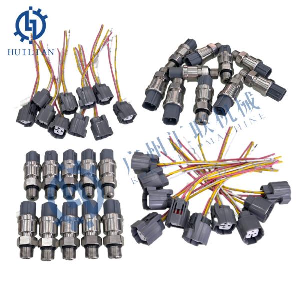 Buy cheap KM15S46 1858188 High pressure sensor KM15-S45 KM15-S46 2157063 1Z07387 Plug Cable Sensor for Excavator Electric Parts from wholesalers