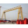 Buy cheap Outdoor MH Type Electric Hoist Gantry Crane Single Beam Wind Resistance from wholesalers