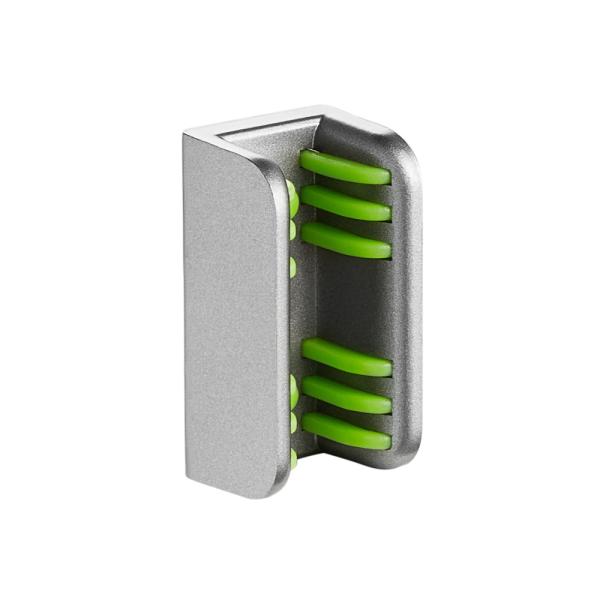 Buy cheap Protective Toughened Glass Door Fittings Pulley Positioning Block from wholesalers
