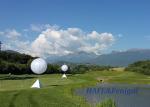 Outdoor Event Exhibition Inflatable LED Lighting Decoration Balloon Tripod