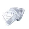 Buy cheap Disposable Food Packaging Aluminum Foil Storage Containers Rectangle Foil Tray With Lids from wholesalers