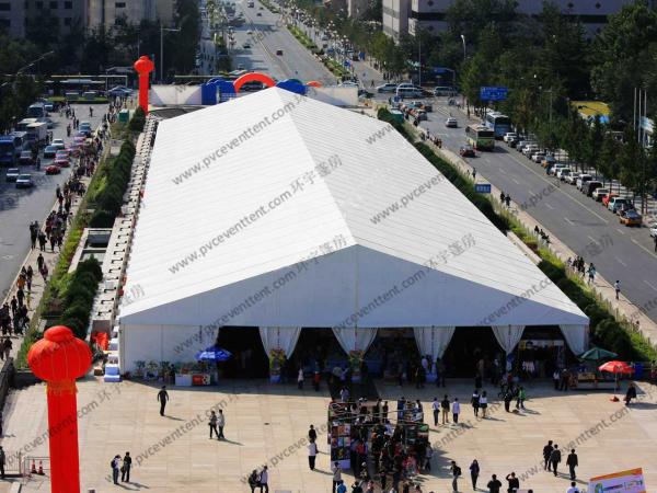 Buy cheap Clear PVC Windows Huge Exhibition Dome Tent from wholesalers