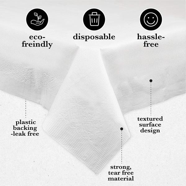 Buy cheap 3Ply White Paper Table Cover from wholesalers