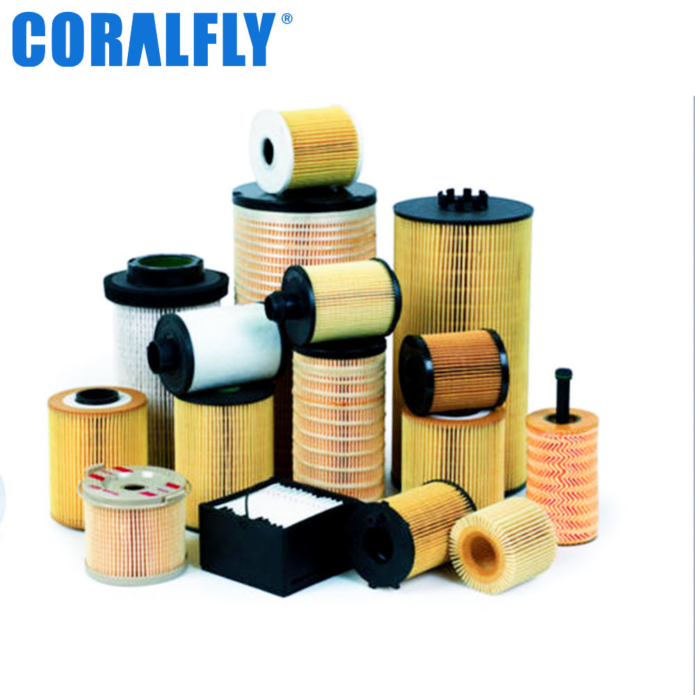 CORALFLY Kobelco Oil Filter YN52V01016R610 YN52V01016R100 YN52V01011P1 YN 52V01021P1